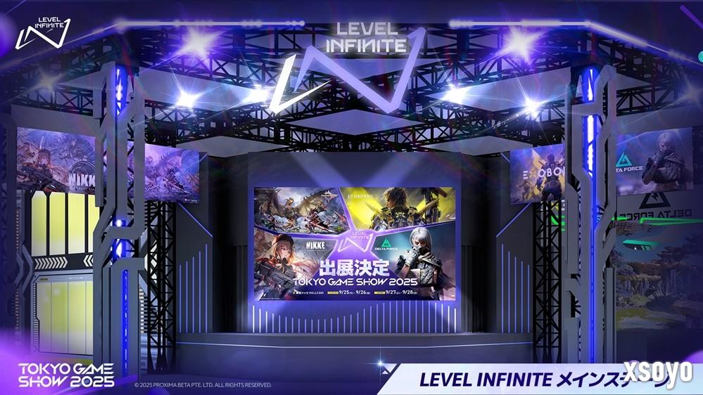 东京电玩展2025开幕在即！Level Infinite携多款重磅游戏参展