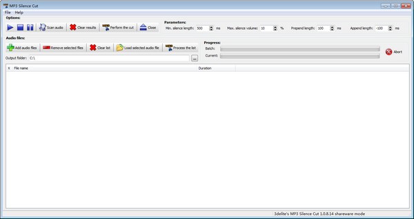 MP3 Silence Cut1.0