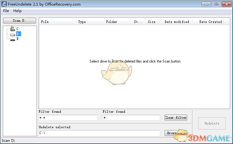 FreeUndelete中文版v2.1