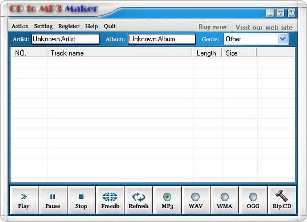 Ease CD to MP3 Maker最新版