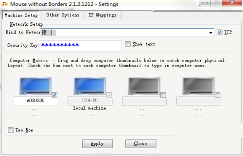 Mouse Without Borders中文版