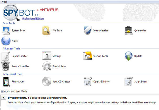 SpyBot-Search & Destroy