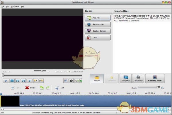 Soft4Boost Split Movie(视频剪辑工具)v6.1.9.741