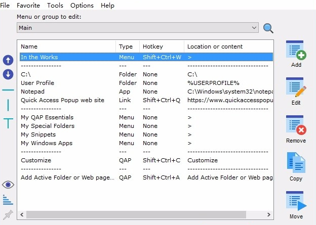 Quick Access Popupv11.6.5