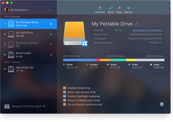 Paragon NTFS Mac版