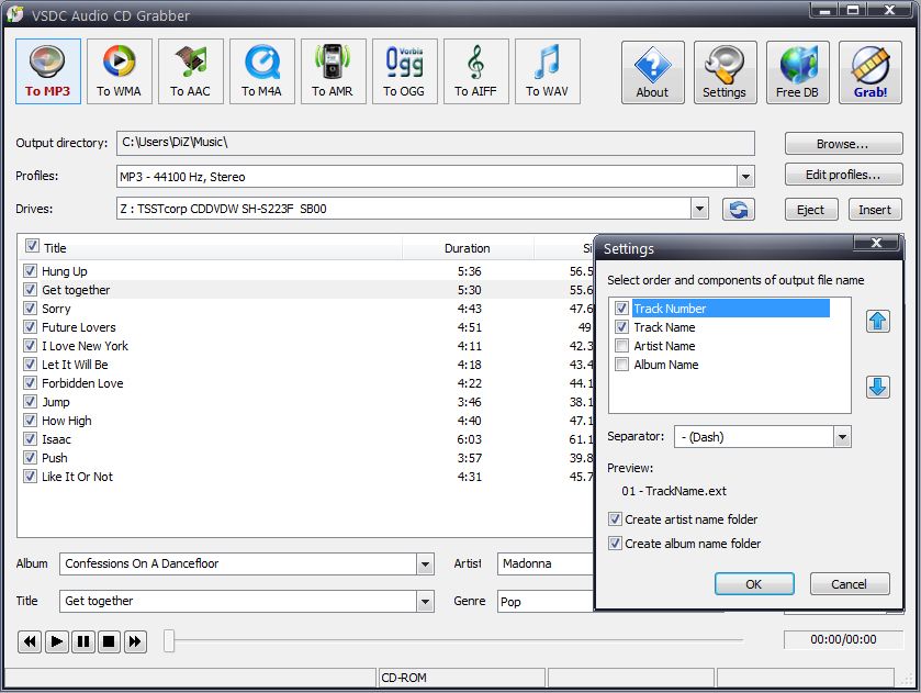 Audio CD Grabber1.2.1-32位