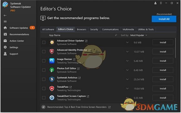 Systweak Software Updater(软件更新软件)v1.0.02