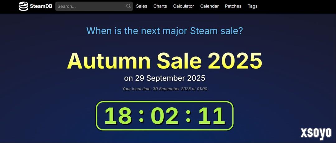 国庆中秋假期剁手正当时！Steam秋季特卖明天凌晨1点开启