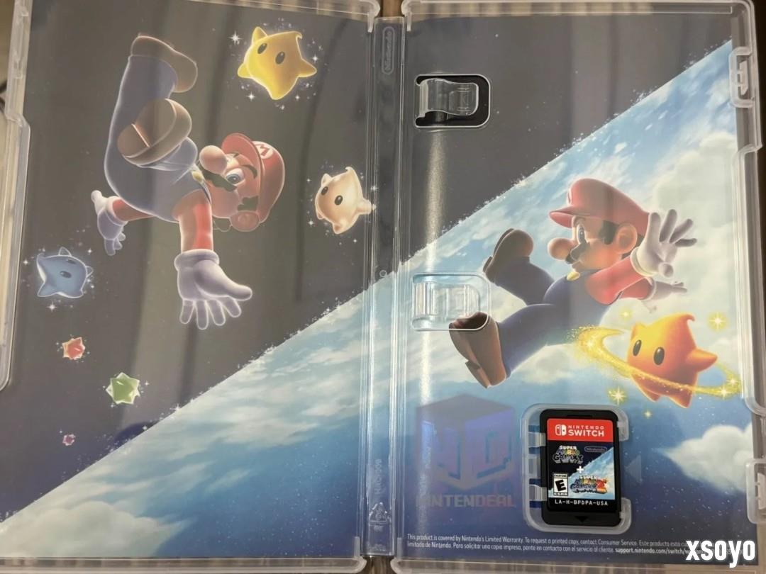 提前偷跑！ 《超级马里奥银河1+2合集》实体版曝光