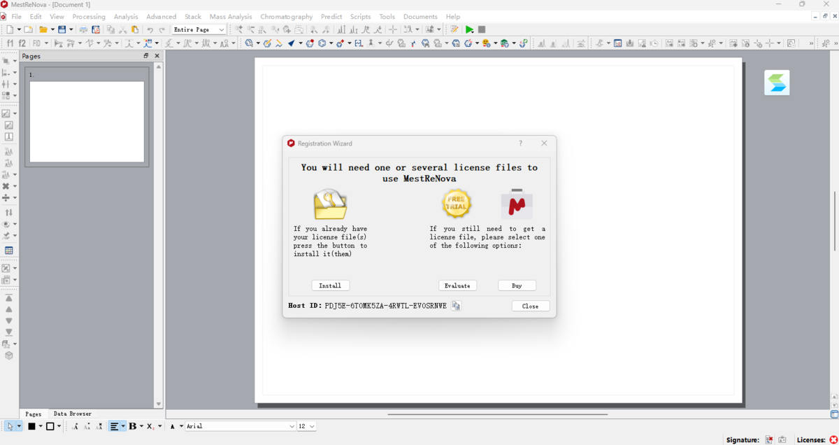 MestReNova老旧版本