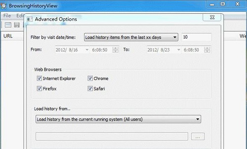 BrowsingHistoryView64位版v2.35