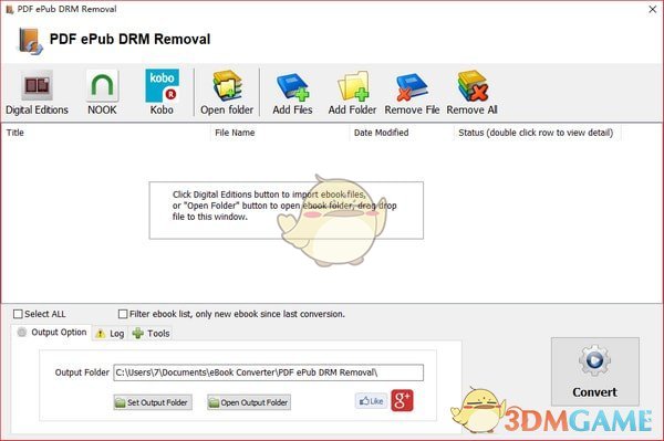 PDF ePub DRM Removal(PDF DRM删除器)v4.22.10112.397