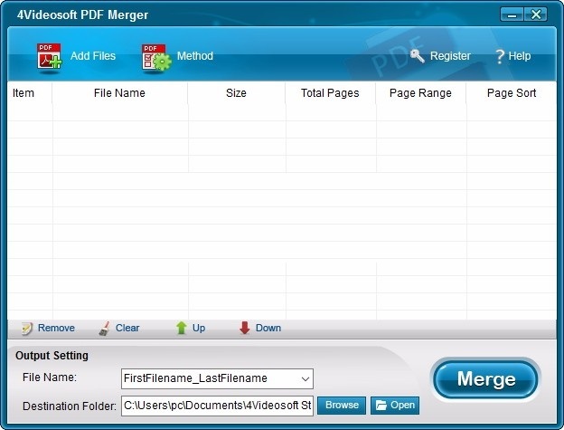 4Videosoft PDF Mergerv3.0.1