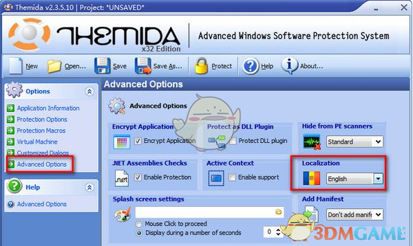 themida(软件加密保护) 2.3.7.0