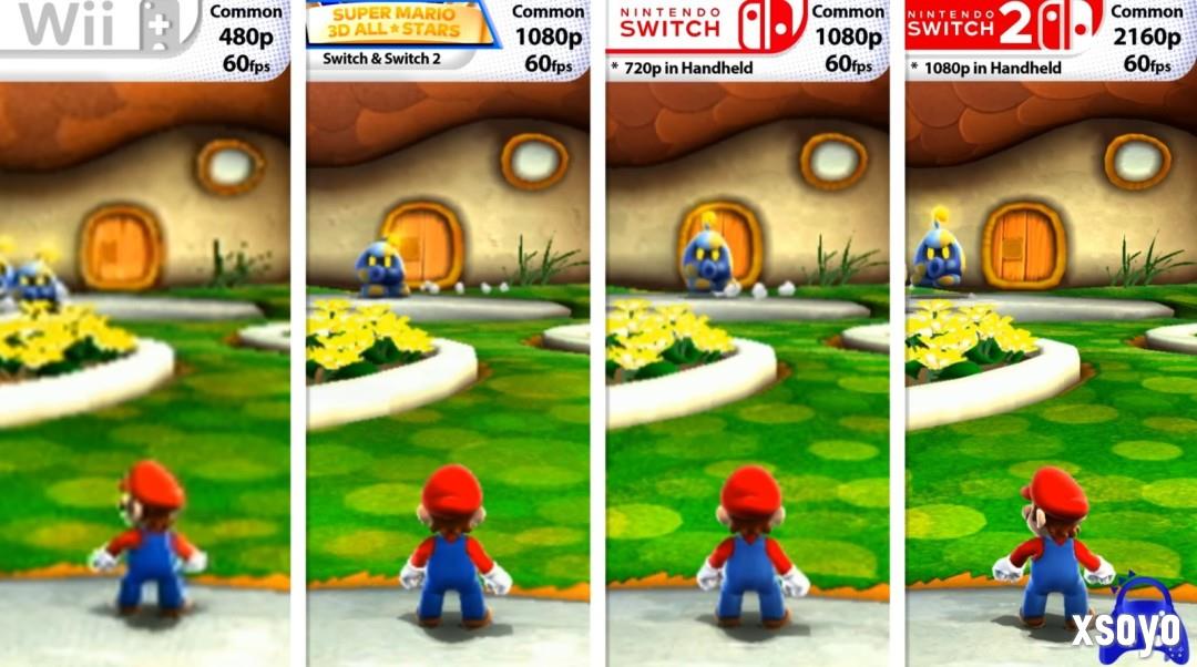 新增原生4K！《超级马里奥银河1+2》历代主机对比