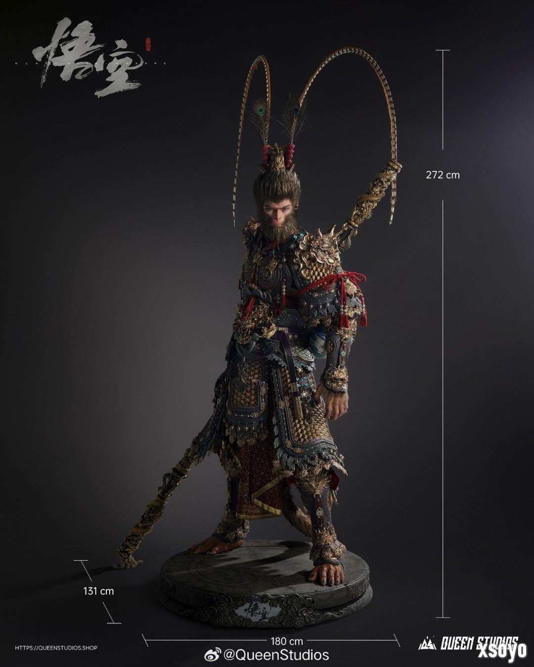 《黑神话：悟空》天命人·大圣金甲全身像发布：7980元起