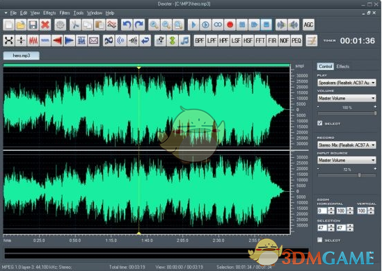 Softdiv Dexster Audio Editor 4.8
