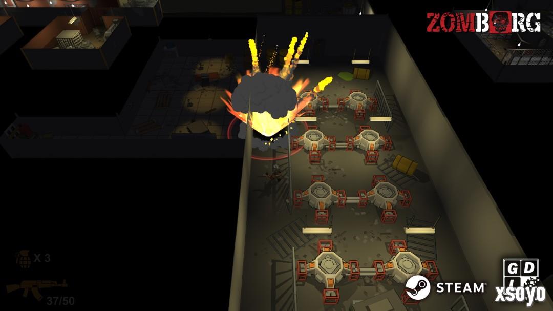 Steam喜加一！末世丧尸策略射击游戏《Zomborg》