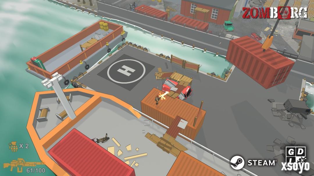 Steam喜加一！末世丧尸策略射击游戏《Zomborg》