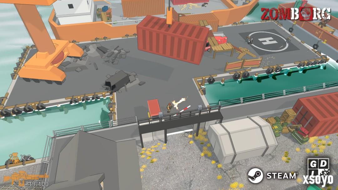 Steam喜加一！末世丧尸策略射击游戏《Zomborg》