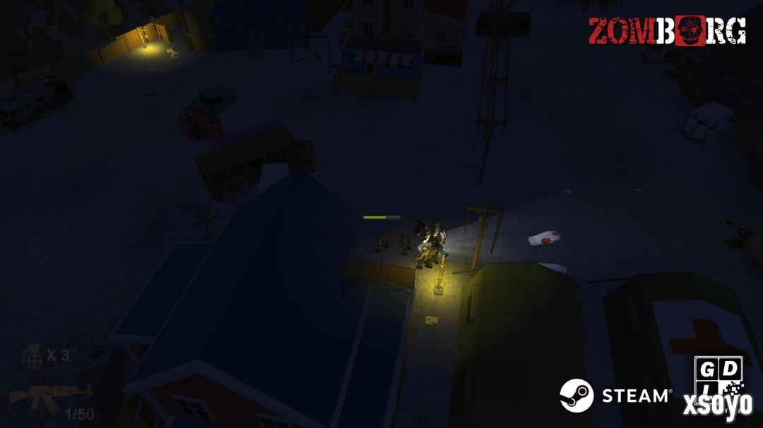 Steam喜加一！末世丧尸策略射击游戏《Zomborg》