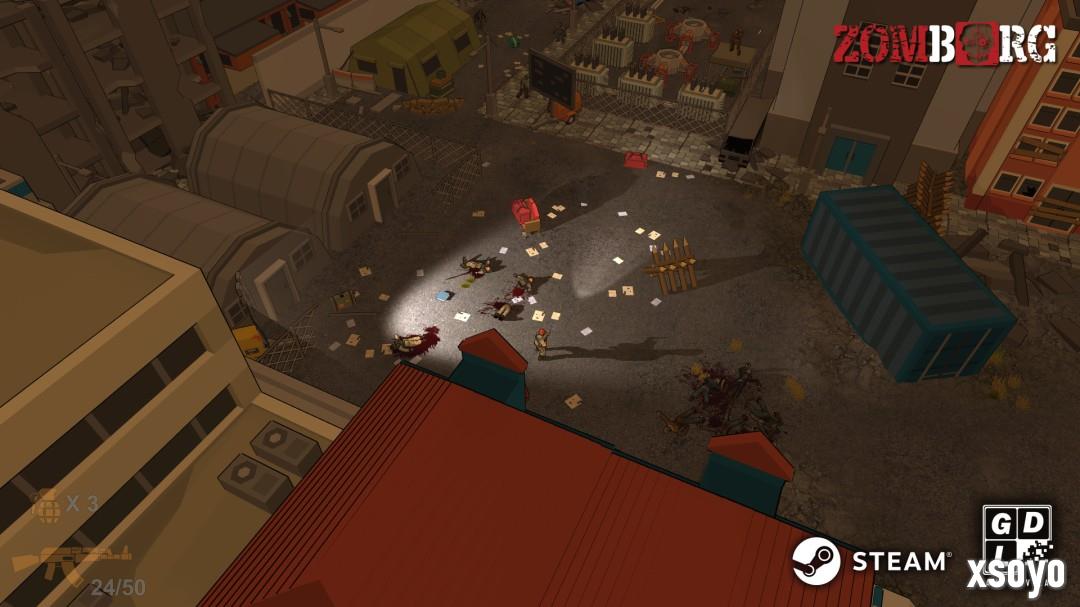 Steam喜加一！末世丧尸策略射击游戏《Zomborg》