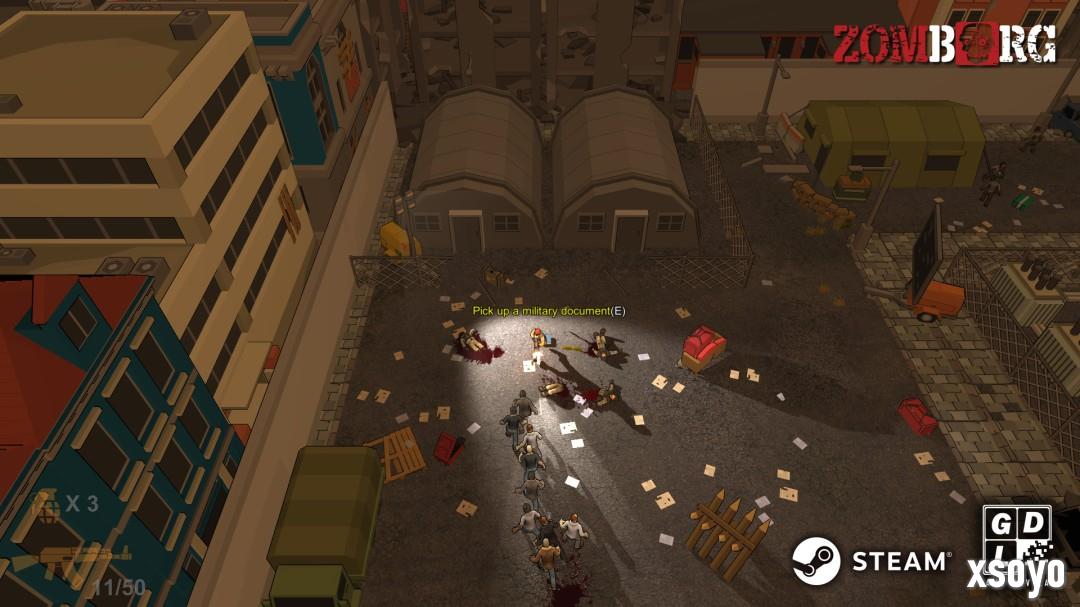 Steam喜加一！末世丧尸策略射击游戏《Zomborg》