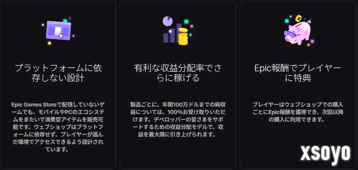 Epic平台推出新服务EpicWeb商店 非上架游戏也可销售内容
