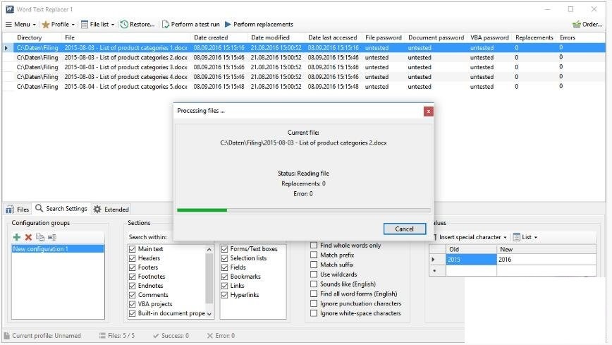 Word Text Replacer64位1.0.2