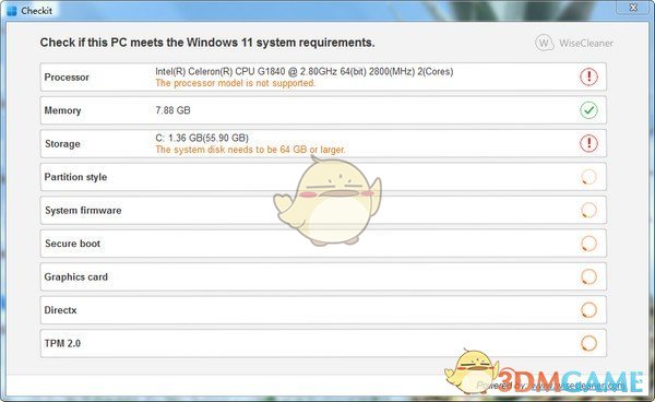Checkit(Windows 11检测工具)v1.0.6.24