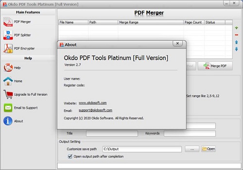 Okdo PDF Tools PlatinumV2.7