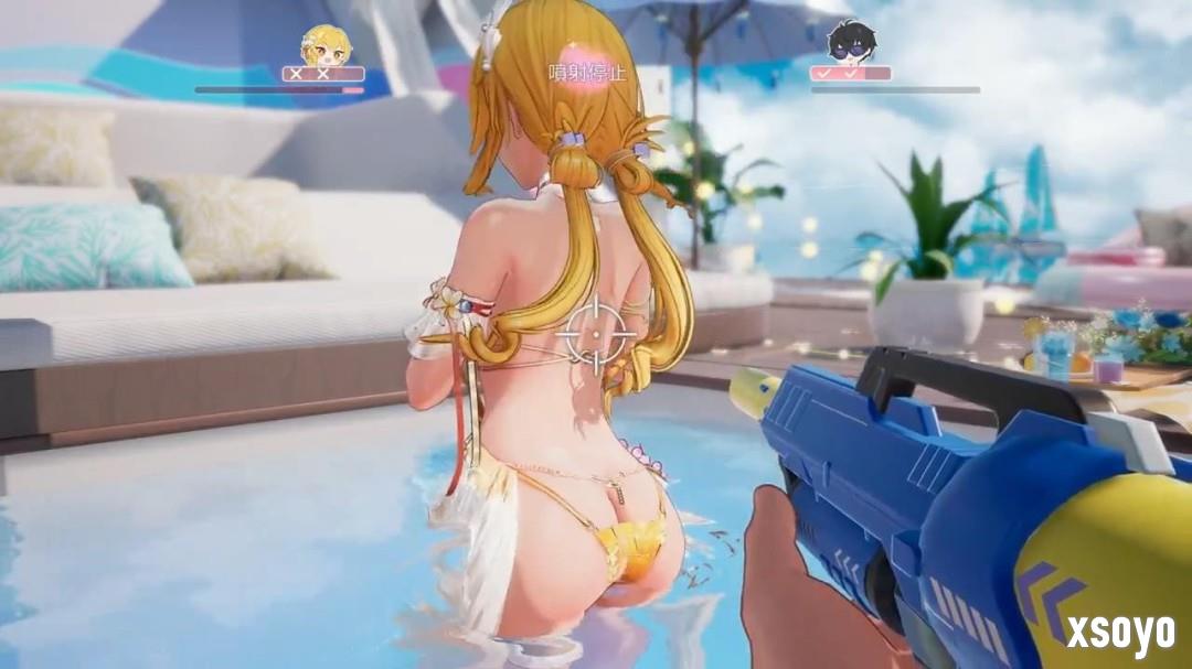 《尘白禁区》泳装嬉水场景 芬妮太性感了！