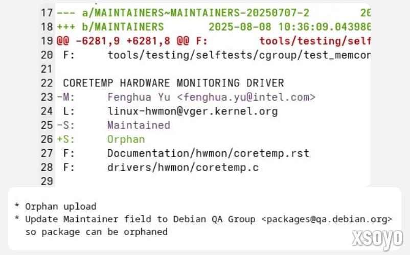 Intel裁员裁到小动脉：多个Linux开源项目沦为“孤儿”