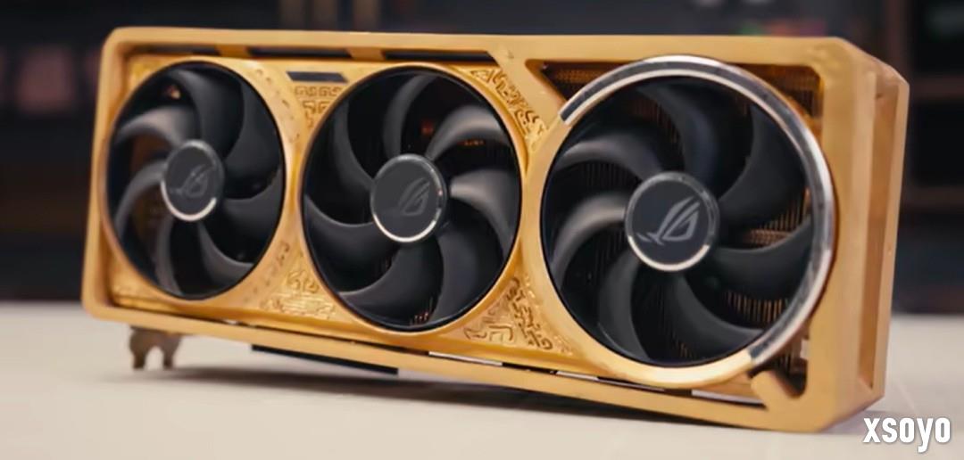 全球唯一黄金版RTX 5090D！6公斤黄金 神秘大佬买走