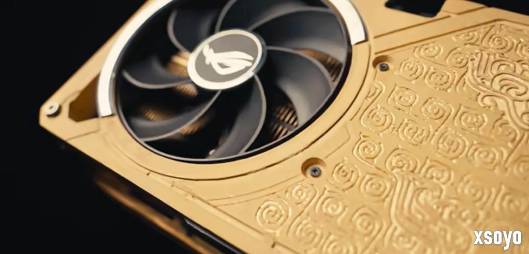 全球唯一黄金版RTX 5090D！6公斤黄金 神秘大佬买走