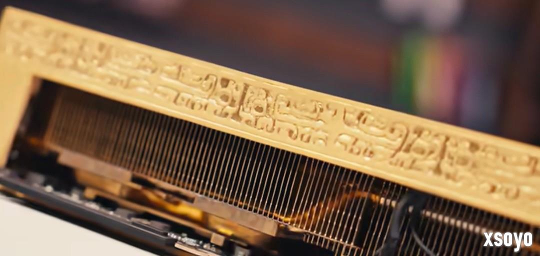 全球唯一黄金版RTX 5090D！6公斤黄金 神秘大佬买走