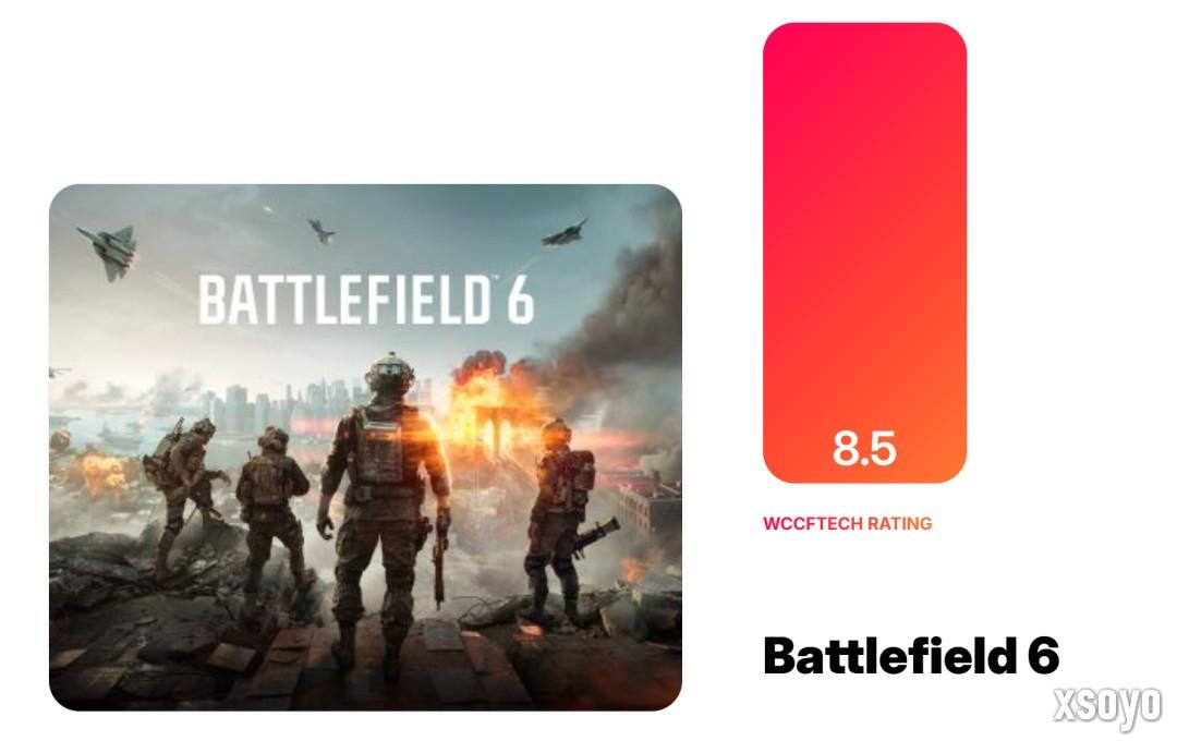 《战地6》单人战役IGN 5分 MTC综合得分84分