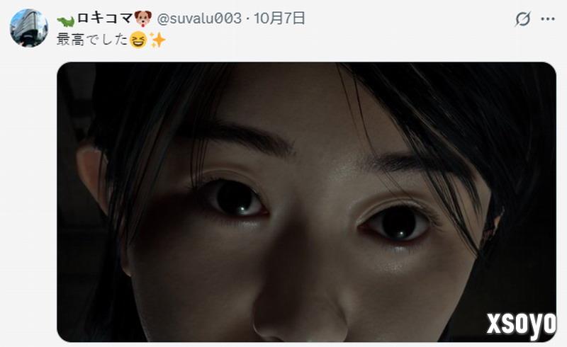 《寂静岭f》美女脸模晒与PS5光盘合照 很漂亮