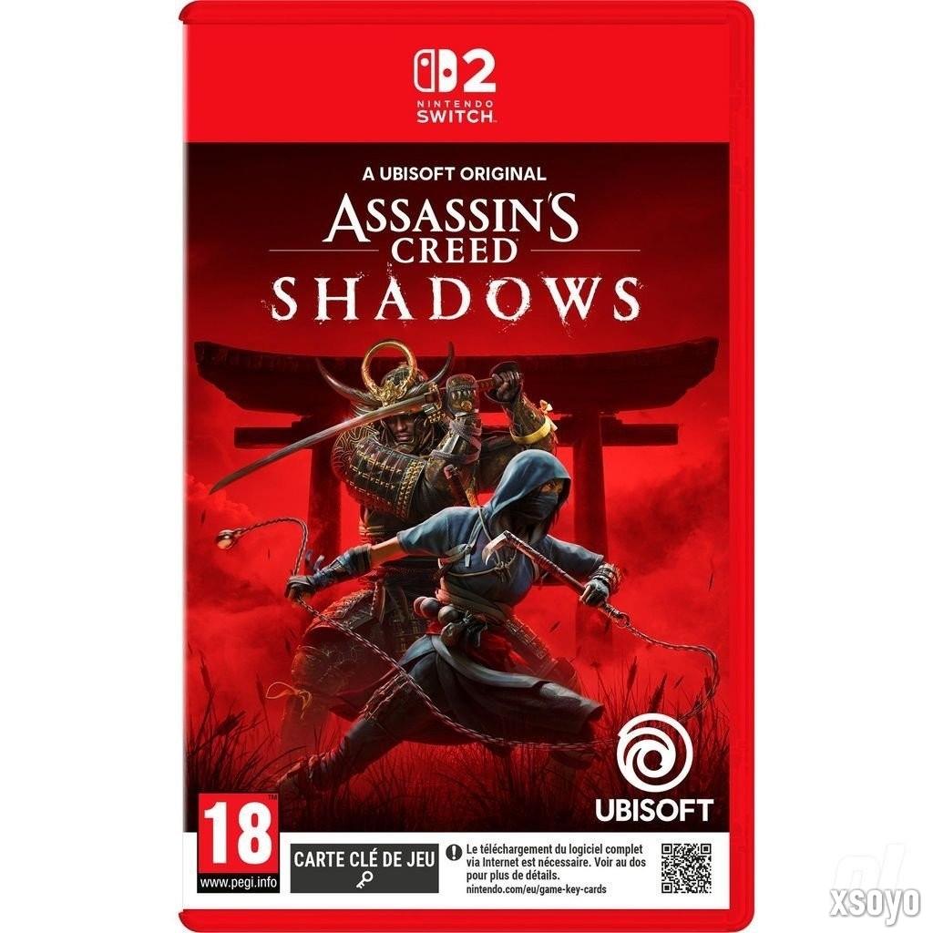 依旧钥匙卡！ 《刺客信条：影》Switch2实体版泄露