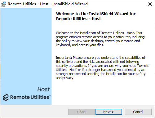 Remote Utilitiesv7.6.2.0