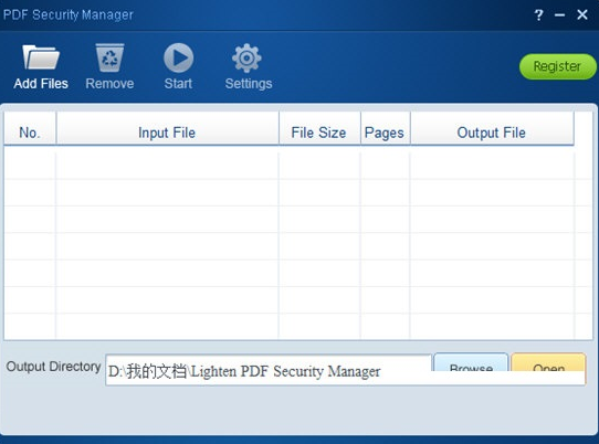 Lighten PDF Security Manager1.1.0