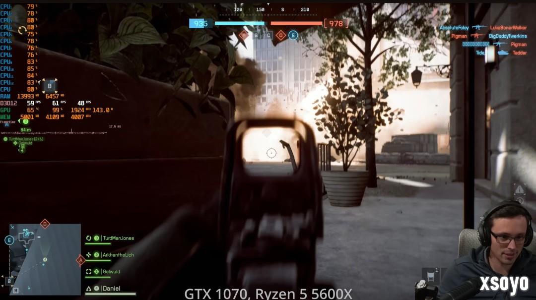 《战地6》优化贼好 将近10年的GTX 1070也能流畅2K玩