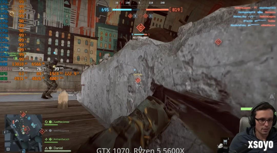 《战地6》优化贼好 将近10年的GTX 1070也能流畅2K玩