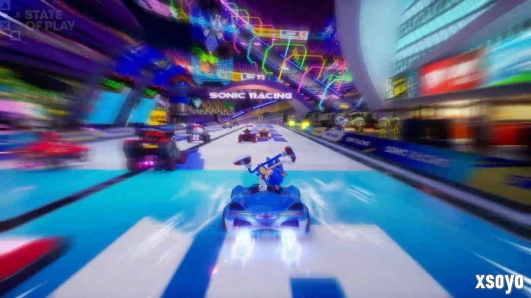 《索尼克赛车：交叉世界》承诺将榨干Switch2性能