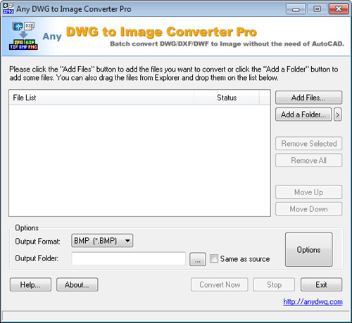 Any DWG to Image ConverterV2018