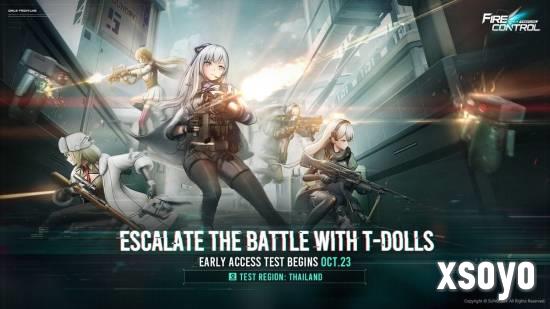 10月23日泰国抢先体验少女前线新作 存档继承且将扩测