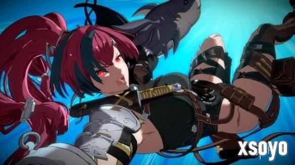 《GBVSR》新角色梅格!变成无敌鲨鱼手和百合的少女