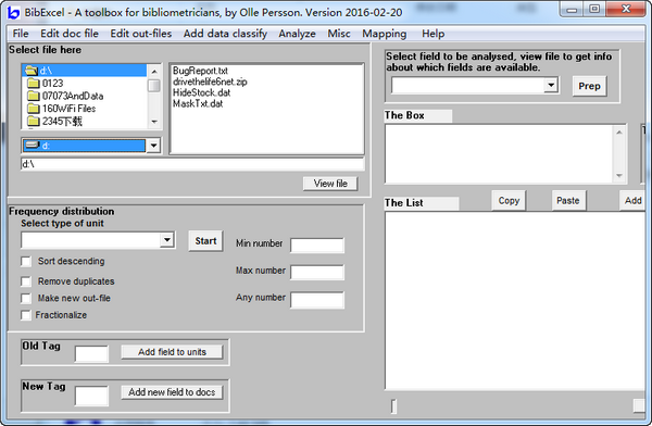 bibexcel官方版v1.0.0