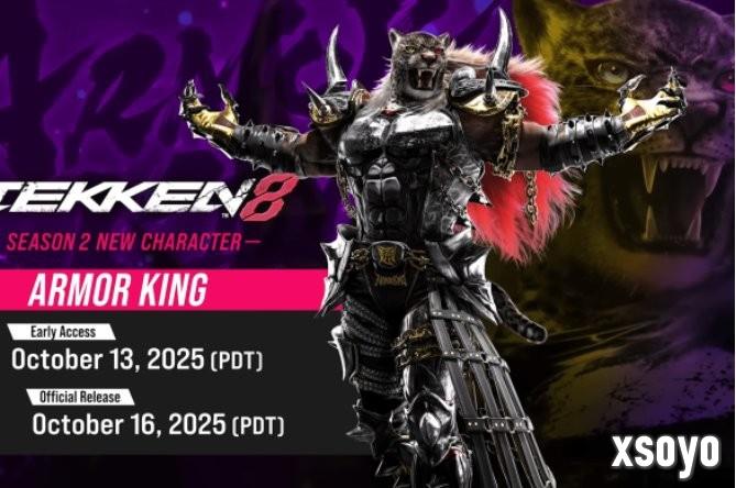 铁豹DLC发布！ 《铁拳8》新版本提前访问上线