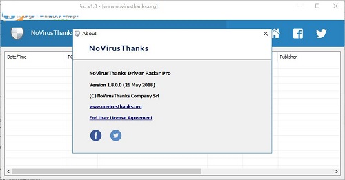 NoVirus Thanks Driver Radar ProV1.8.0.0